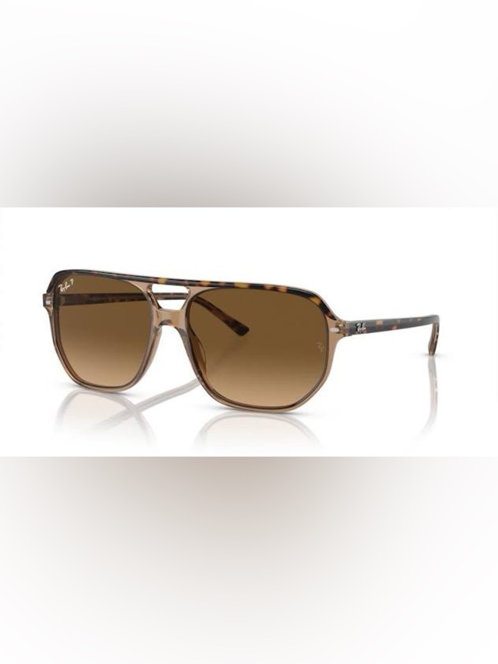 NEW Ray-Ban Bill One RB2205 57-16-145 Brown Tortoise Shell Sunglasses